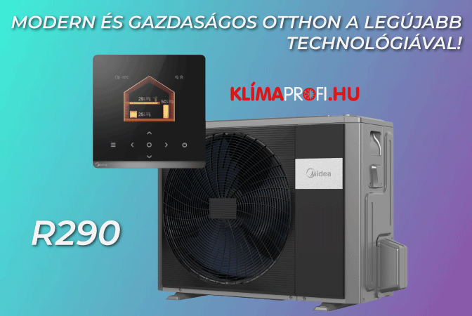 Prémium Midea R290 Monoblokk Hőszivattyúk