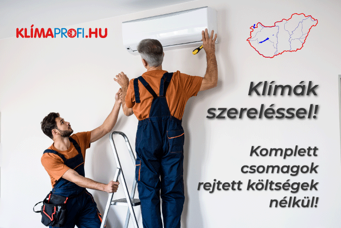 Klímák szereléssel