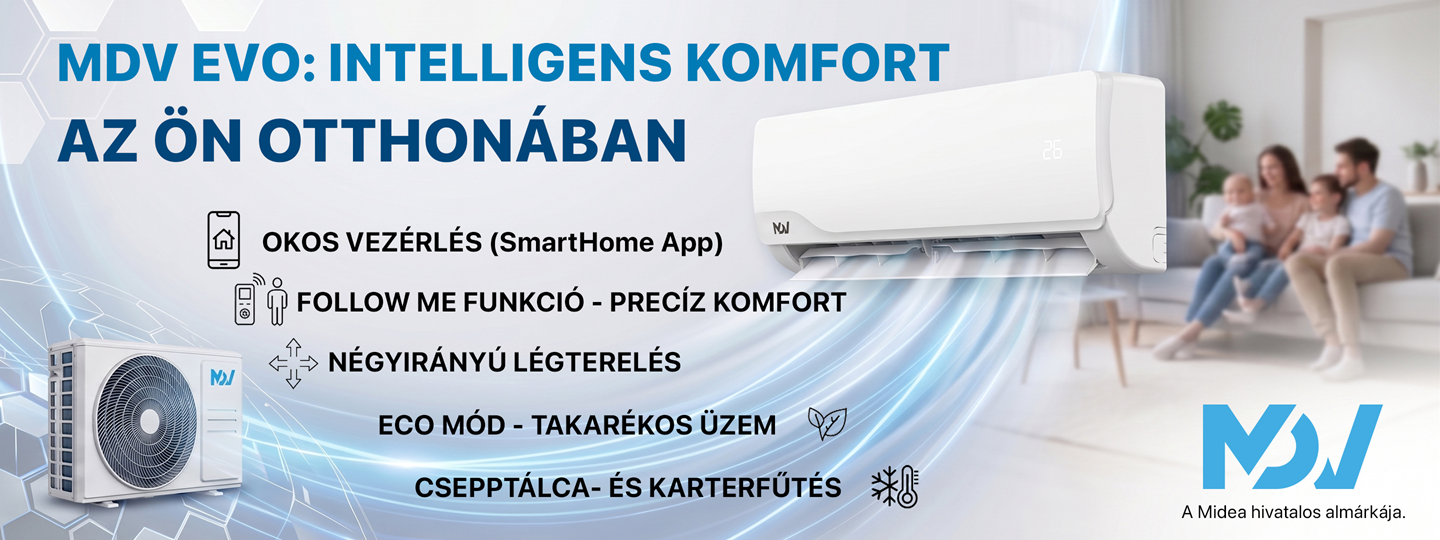 MDV Evo - Intelligens komfort