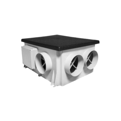 Aerauliqa QPMEV-125 HY központi szellőztető ventilátor páraérzékelővel