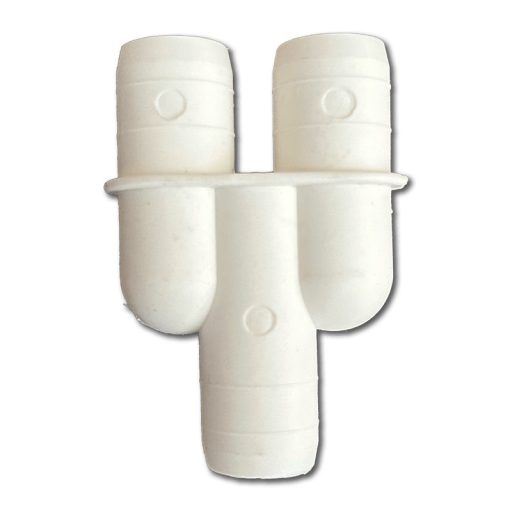 Kondenzvíz elvezető cső Y elágazó 16 mm