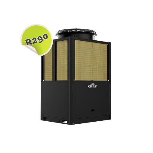 Fisher FHF-MBWHS-280HE4-3F R290 Levegő-víz monoblokk kereskedelmi hőszivattyú 42 kW