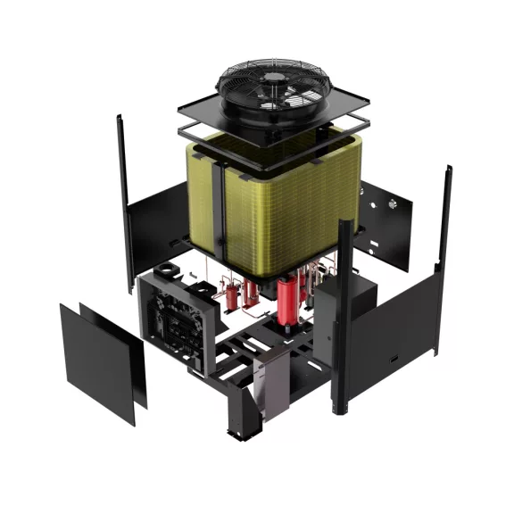 Fisher FHF-MBWHS-280HE4-3F R290 Levegő-víz monoblokk kereskedelmi hőszivattyú 42 kW