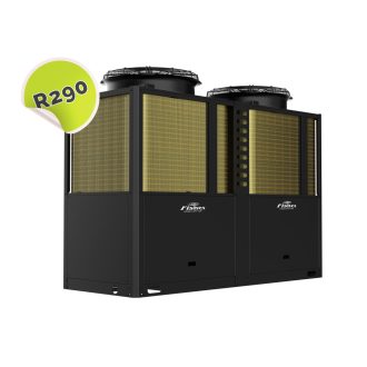   Fisher R290 FHF-MBWHS-560HE4-3F Levegő-víz monoblokk kereskedelmi hőszivattyú 78 kW