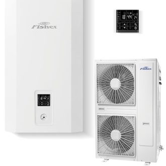   Fisher E-HeatR FHF-WHS-161CE3-3F osztott levegő-víz hőszivattyú 16 kW