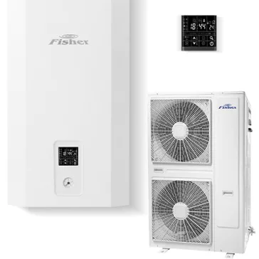   Fisher E-HeatR FHF-WHS-161CE3-3F osztott levegő-víz hőszivattyú 16 kW