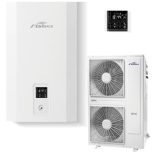 Fisher E-HeatR FHF-WHS-161CE3-3F osztott levegő-víz hőszivattyú 16 kW