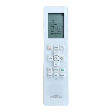   Fisher Art FSAIF-Art-94AE3-W / FSOAIF-Art-94AE3 oldalfali mono split klíma 2.6 kW