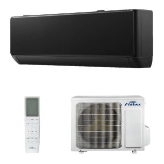   Fisher Black FSAIF-BL-91FE3 / FSOAIF-BL-91FE3 oldalfali mono split klíma 2.6 kW