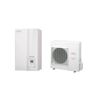   Fujitsu Waterstage Comfort WGYA100ML3 / WOYA100KLT osztott levegő-víz hőszivattyú beépített HMV tárolóval 10 kW