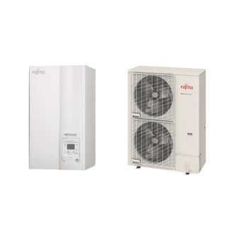   Fujitsu Waterstage SHP 17/3F Super High Power WSYK170DJ9 / WOYK170LJL osztott levegő-víz hőszivattyú 17 kW
