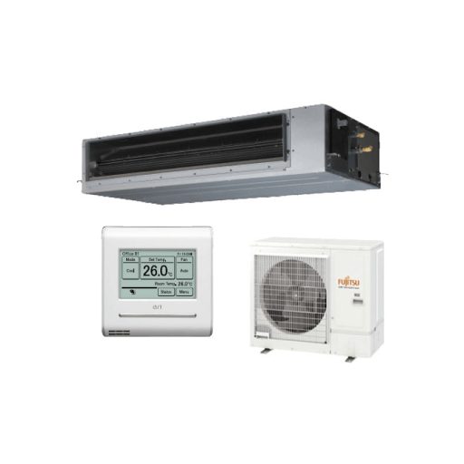 Fujitsu Standard ARXG36KHTAP / AOYG36KBTB légcsatornás mono split klíma 9.5 kW