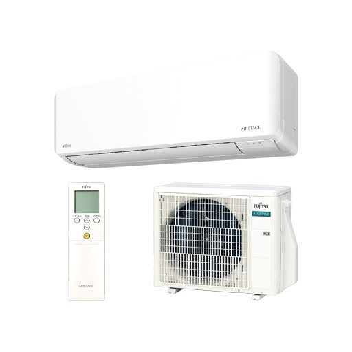 Fujitsu Airstage Standard ASEG24KMTE / AOEG24KMTA oldalfali mono split klíma 7.1 kW