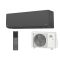 Fujitsu Airstage Design ASEH07KJCALB / AOEH07KJCAL Oldalfali split klíma készlet 2,0 kW, fekete, WiFi, R32