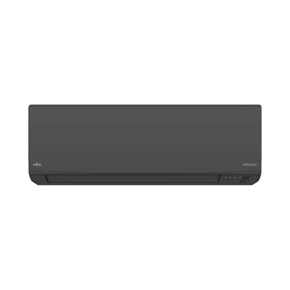 Fujitsu Airstage Design ASEH07KJCALB / AOEH07KJCAL Oldalfali split klíma készlet 2,0 kW, fekete, WiFi, R32