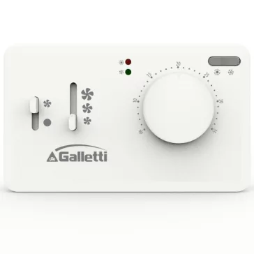   Galletti TED 4T víz és légoldali elektronikus szabályzó, 2 és 4 csöves fan-coilhoz