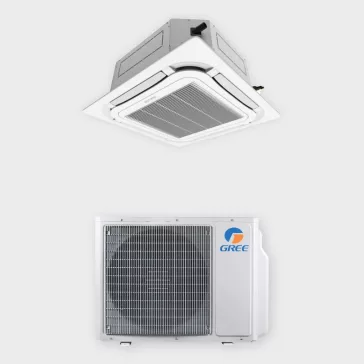   Gree GUD125T1/A-S kazettás mono split klíma 12 kW (TF06 dekorpanellel)