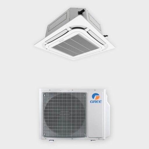 Gree GUD125T1/A-S kazettás mono split klíma 12 kW (TF06 dekorpanellel)