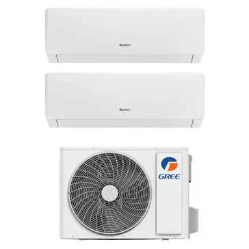   Gree Pulse GWH09AGA-K6DNA1A/I / GWHD(18)NK6OO dual multi split klíma szett 2 x 2.7 kW