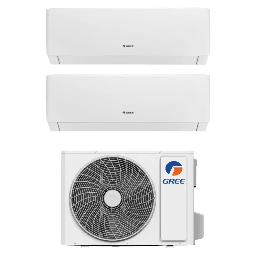 Gree Pulse GWH09AGA-K6DNA1A/I / GWHD(18)NK6OO dual multi split klíma szett 2 x 2.7 kW