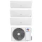 Gree Pulse GWH09AGA-K6DNA1A/I / GWHD(24)NK6OO dual multi split klíma szett 3 x 2.7 kW
