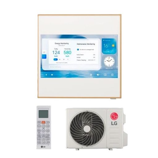 LG A09GA2 ARTCOOL GALLERY LCD oldalfali mono split klíma 2.6 kW