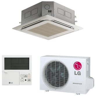   LG UT12FH/UUA1 High kazettás mono split klíma 3.5 kW (PT-QAGW0 dekorpanellel)