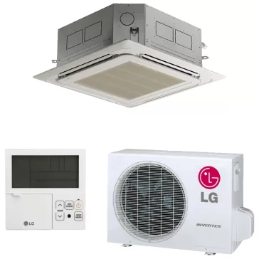   LG UT09FH/UUA1 High kazettás mono split klíma 2.6 kW (PT-QAGW0 dekorpanellel)