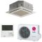 LG CT09F/UUA1 Standard kazettás mono split klíma 2.6 kW (PT-QAGW0 dekorpanellel)