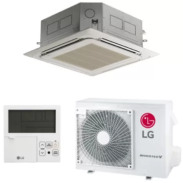  LG CT24F/UUB1 Compact kazettás mono split klíma 7.1 kW (PT-AAGW0 dekorpanellel)