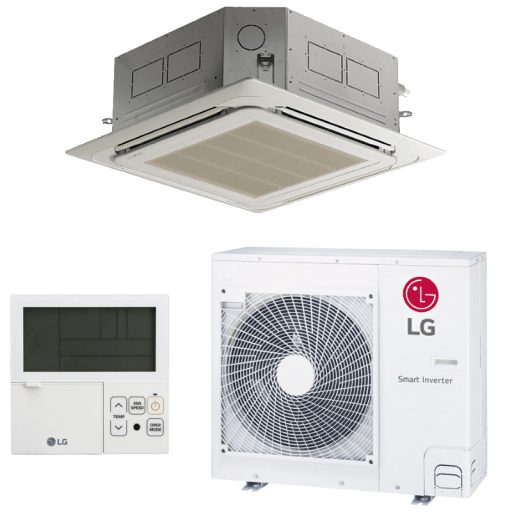 LG UT36F/UUC1 Compact kazettás mono split klíma 10 kW (PT-AAGW0 dekorpanellel)