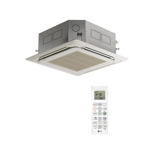 LG CT12F multi split klíma kazettás beltéri egység 3.5 kW (PWLSSB21H infrás vezérlővel, PT-QAGW0 dekorpanellel)