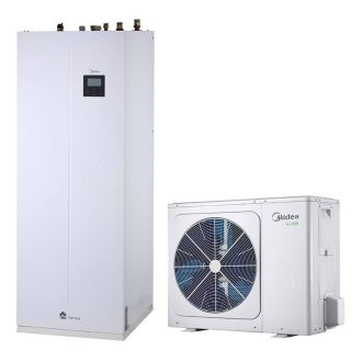   Midea MHA-V8W/D2N8-B-IWT190 M-thermal osztott hőszivattyú (R32, 8 kW, 1 fázis,190l)