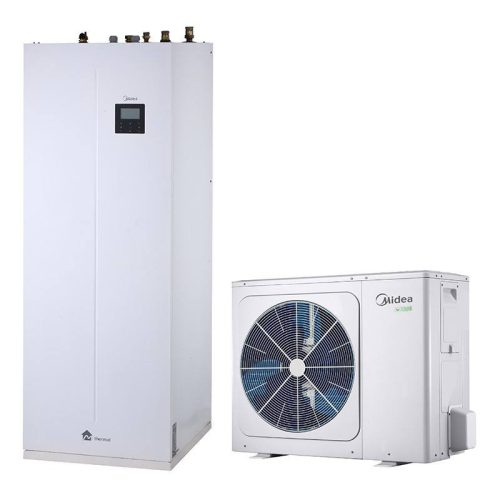 Midea MHA-V12W/D2RN8-B-IWT240 M-thermal osztott hőszivattyú (R32, 12 kW, 3 fázis, 240l)