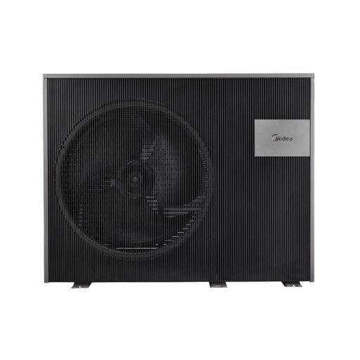 Midea MHC-V8WD2RN7-BER90 Nature monoblokkos M-Thermal hőszivattyú (R290, 8 kW, 3 fázis, fűtőbetét 9 kW, fekete)