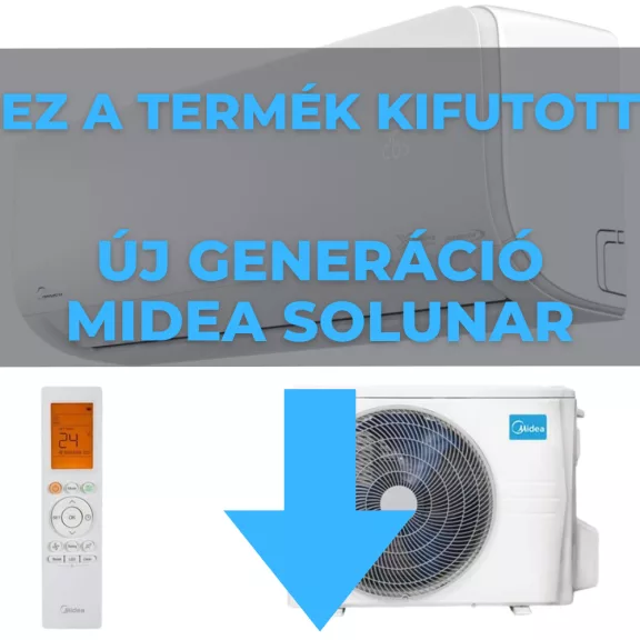 Midea Xtreme Save MG2X-12-SP oldalfali mono split klíma 3.5 kW Midea Xtreme Save MG2X-12-SP oldalfali mono split klíma 3.5 kW