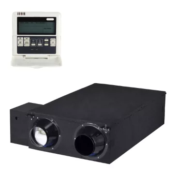   Midea HRV-D200(B) + KJR-27B/E központi hővisszanyerős szellőztető