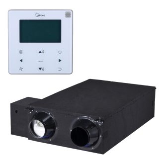   Midea HRV-D200(B) + WDC-120G/WK központi hővisszanyerős szellőztető