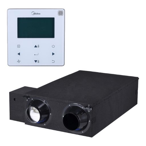 Midea HRV-D300(B) + WDC-120G/WK központi hővisszanyerős szellőztető