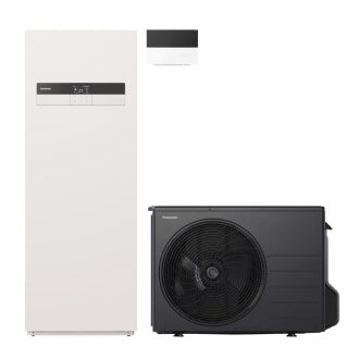   Panasonic Aquarea All In One KIT-ADC03K3E5 osztott levegő-víz hőszivattyú beépített HMV tárolóval 3.2 kW