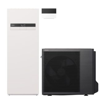   Panasonic Aquarea All In One KIT-ADC05K3E5 osztott levegő-víz hőszivattyú beépített HMV tárolóval 5 kW
