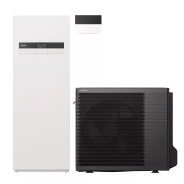   Panasonic Aquarea All In One KIT-ADC05K3E5 osztott levegő-víz hőszivattyú beépített HMV tárolóval 5 kW