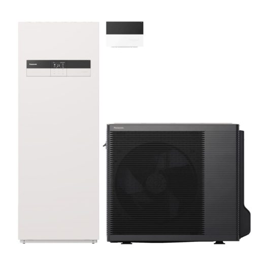 Panasonic Aquarea All In One KIT-ADC07K3E5 osztott levegő-víz hőszivattyú beépített HMV tárolóval 7 kW
