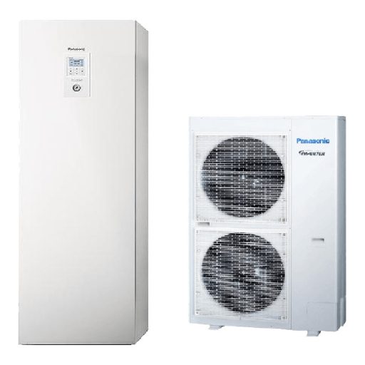 Panasonic Aquarea All In One KIT-ADC12HE5C osztott levegő-víz hőszivattyú beépített HMV tárolóval 12 kW