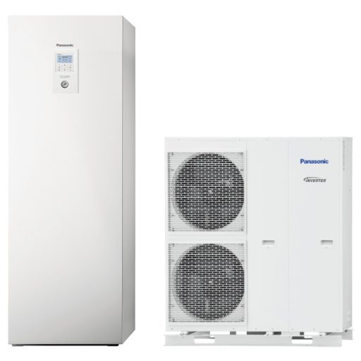 Panasonic Aquarea All In One T-CAP KIT-AQC09HE8 osztott levegő-víz hőszivattyú beépített HMV tárolóval 9 kW