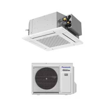   Panasonic KIT-25PY3ZE5 kazettás mono split klíma 2.5 kW (CZ-KPY4 dekorpanellel)