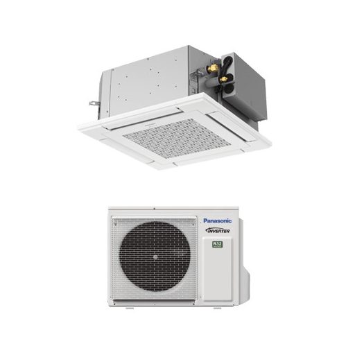 Panasonic KIT-36PY3ZE5 kazettás mono split klíma 3.6 kW (CZ-KPY4 dekorpanellel)
