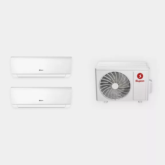 Syen Bora Plusz SOH09BO-E32DA4A2/I / SMH(18)E32DOO dual multi split klíma szett 2 x 2.5 kW Syen Bora Plusz SOH09BO-E32DA4A2/I / SMH(18)E32DOO dual multi split klíma szett 2 x 2.5 kW