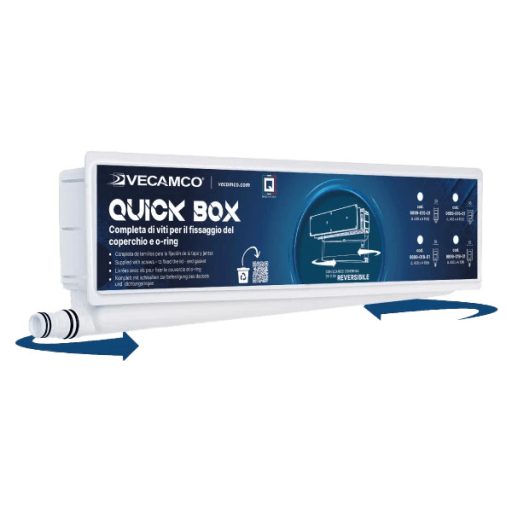 Vecamco fali szerelődoboz vízszintes (9899-015-01)