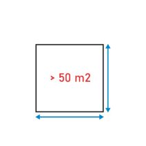 50 m² felett